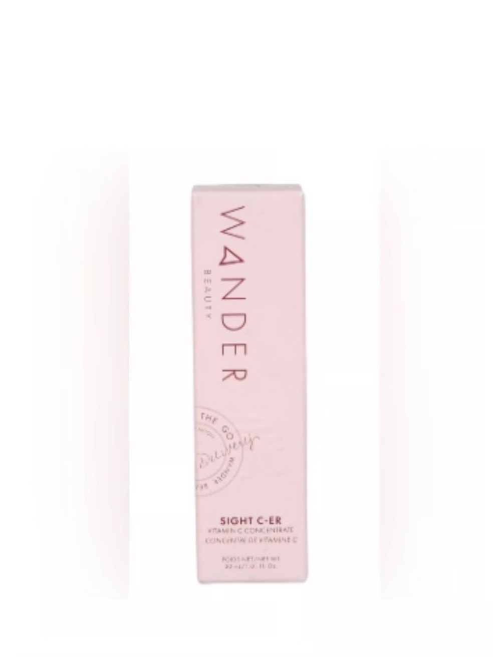 Wander Pink Vitamin C Serum Box